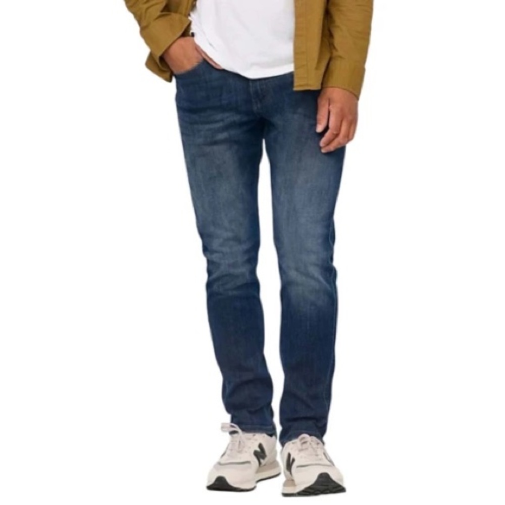 DU/ER men’s L2x relaxed taper jeans size 38 x 30 - Picture 3 of 6